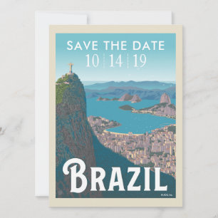 Rio De Janeiro, Brasilien Spara datumet