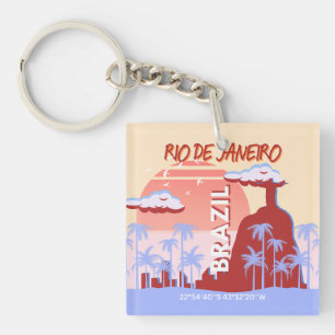 Rio de Janeiro Brasilien Travel Art Retro Poster
