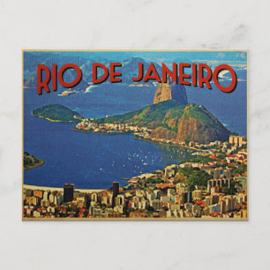 Rio de Janeiro Brasilien Vykort
