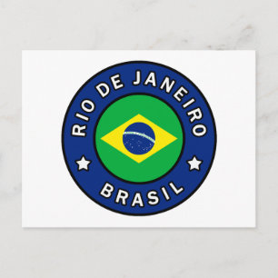 Rio de Janeiro Brasilien Vykort