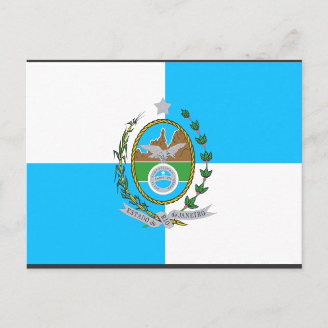 Rio de Janeiro, Brasilien Vykort (Framsida)