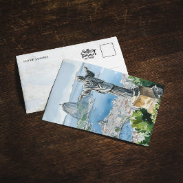 Rio de Janeiro Brasilien Watercolor Inbjudningar