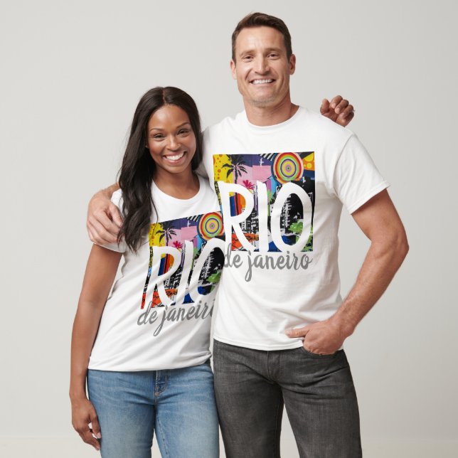 Rio de Janeiro Brasiliens Coola Graffiti Mural Shi T Shirt (Unisex)