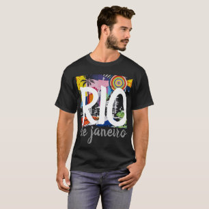 Rio de Janeiro Brasiliens Coola Graffiti Mural Shi T-shirt