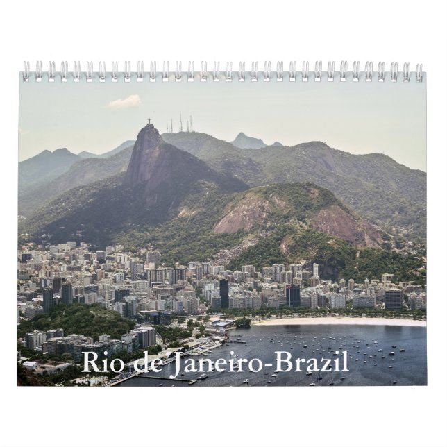 Rio de Janeiro-Brasiliens kalender (Omslag)