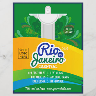 Rio de Janeiro Carnival-anpassningsbarna lägger ti Reklamblad