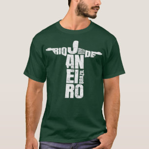 Rio de Janeiro Cristo Redentor Brasilien Souvenir T Shirt