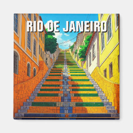 Rio de Janeiro Lapa Brasilien Magnet