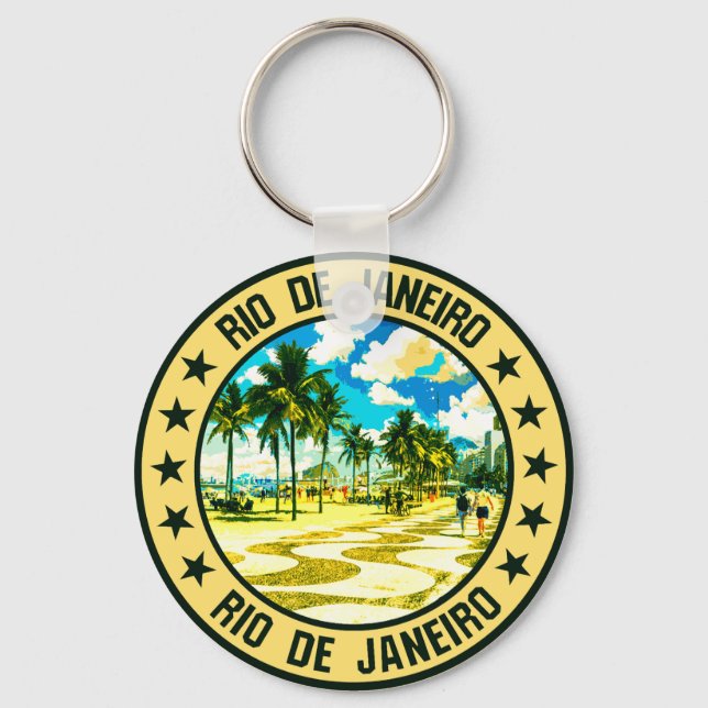 Rio de Janeiro Nyckelring (Baksida)