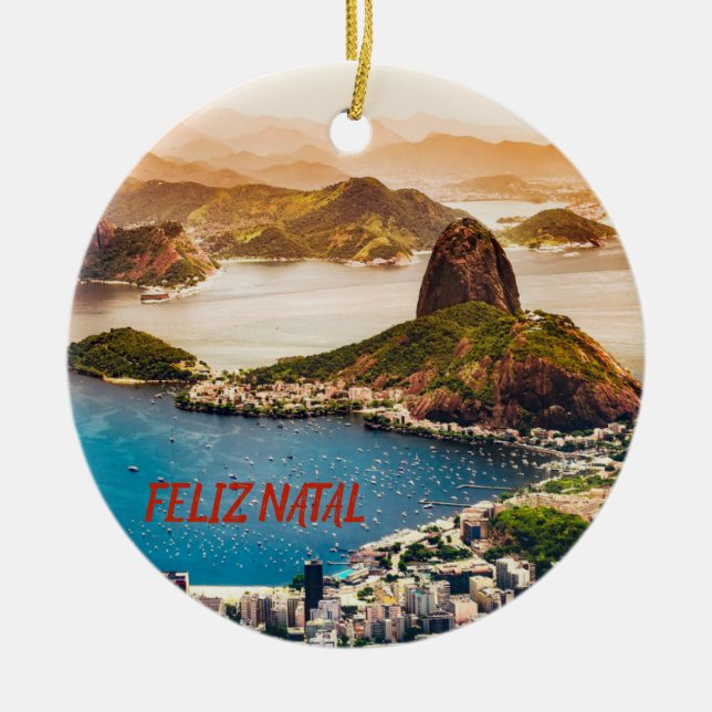 Rio de Janeiro Panoramic Ornament (Framsidan)