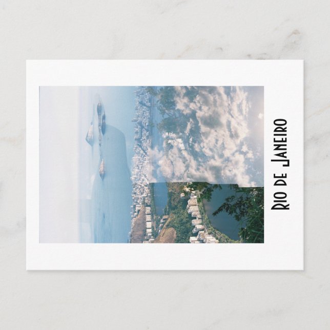 Rio de Janeiro Postcard Vykort (Framsida)