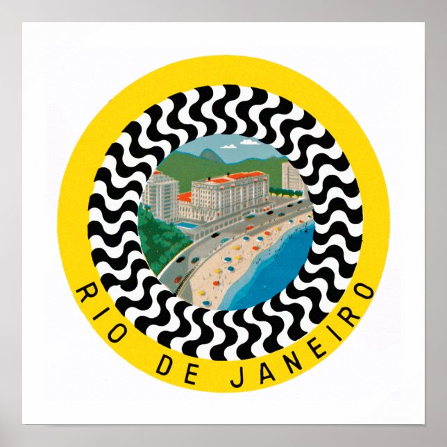 Rio de Janeiro Poster (Framsidan)