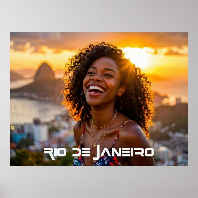 RIO DE JANEIRO POSTER (Framsidan)