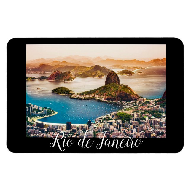 Rio de Janeiro Scenia View Magnet (Horisontell)