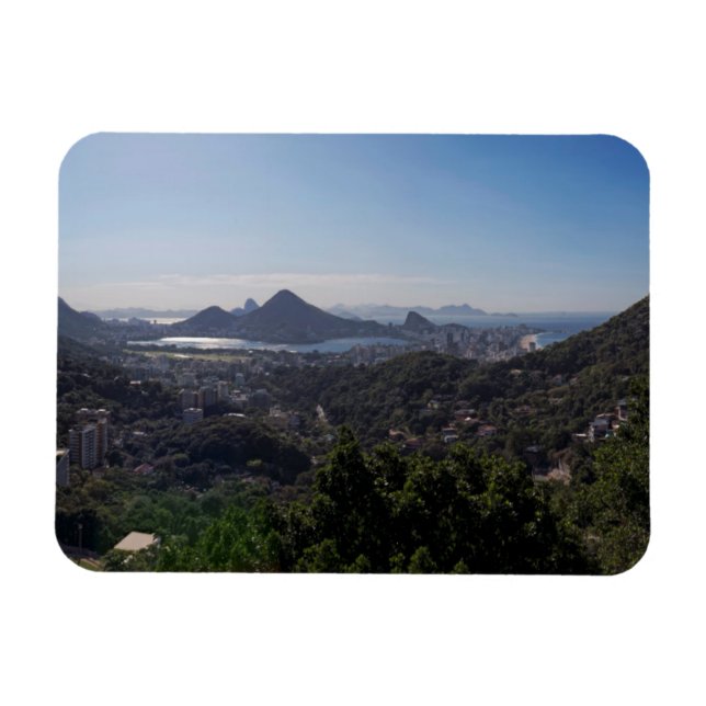Rio De Janeiro South Zon Magnet (Horisontell)