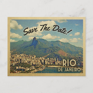 Rio de Janeiro Spara Brasilien Meddelande Vykort