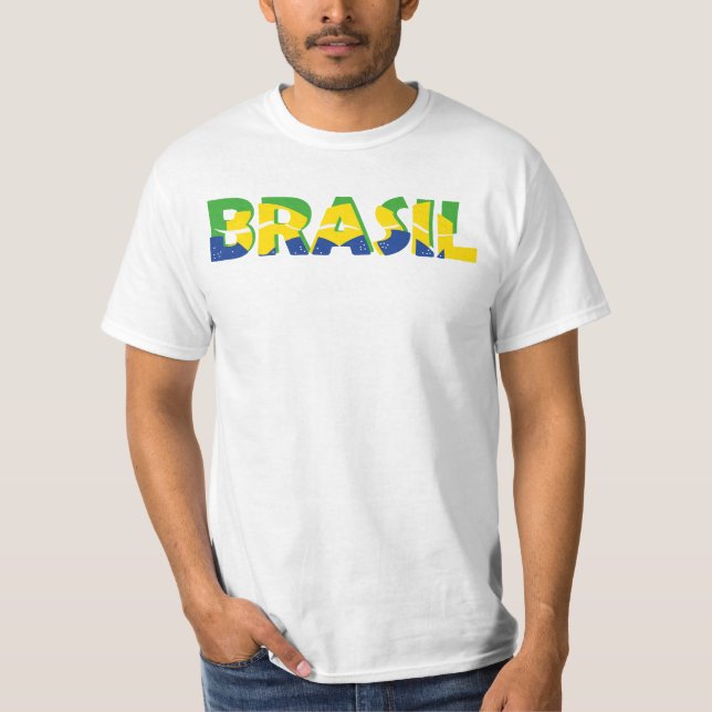 Rio de Janeiro Tee, Brasiliansk sjöfart, Brasilien T Shirt (Framsida)