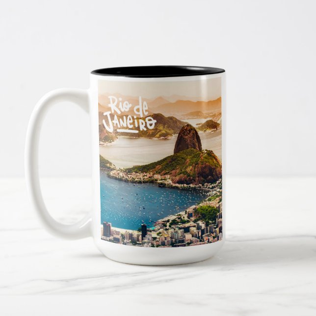 Rio De Janeiro Två-Tonad Mugg (Vänster)