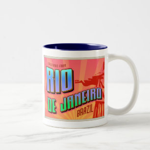 Rio de Janeiro Två-Tonad Mugg