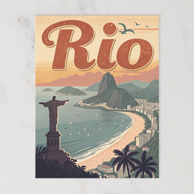 Rio de Janeiro Vibe Vykort (Skapare uppladdad)