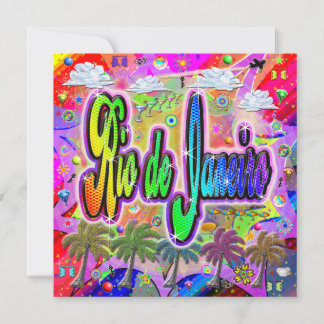 Rio de Janeiro Vista Express Helgdag Card Julkort