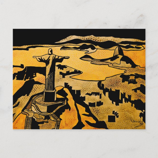 Rio de Janeiro Vykort (Framsida)