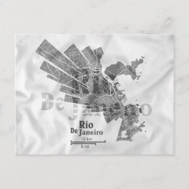 Rio De Janeiro-vykort Vykort
