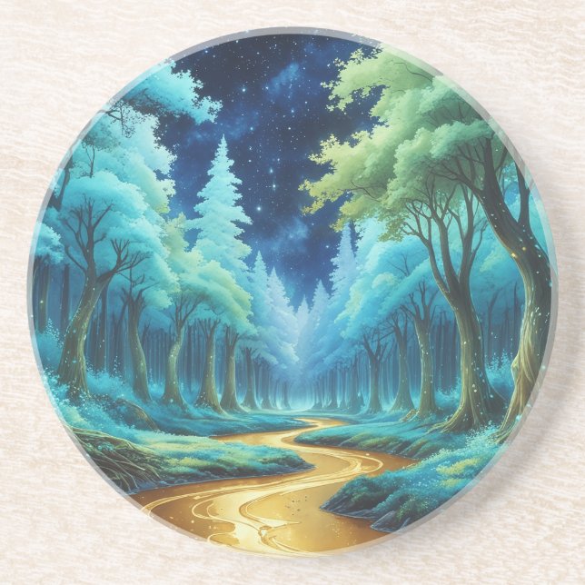 Río de Oro en Bosque de Fantasía Underlägg (Framsidan)