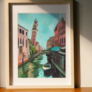Rio dei Greci, Venedig, Italien Painting Poster