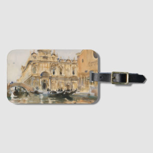 Rio dei Mendicanti, Venedig av John Singer Sargent Bagagebricka