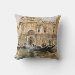 Rio dei Mendicanti, Venedig av John Singer Sargent Kudde