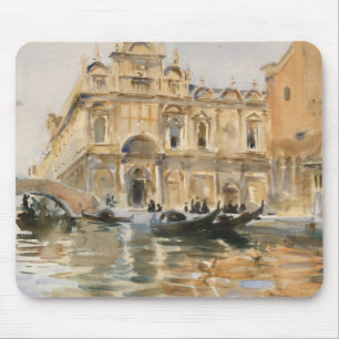 Rio dei Mendicanti, Venedig av John Singer Sargent Musmatta