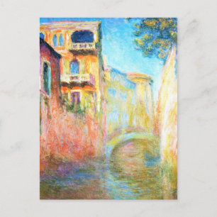 Rio della Salute Claude Monet Vykort