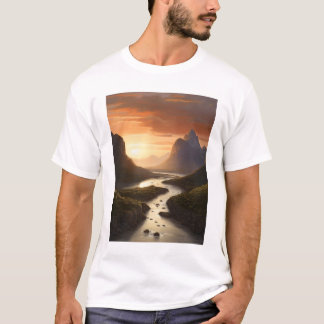 Rio entre montanhas t shirt
