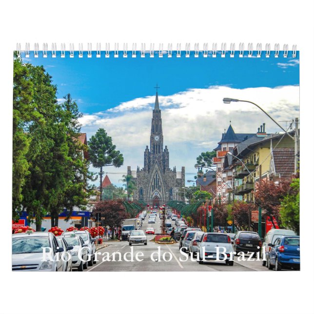 Rio Grande do Sul-Brasilien Calendar Kalender (Omslag)