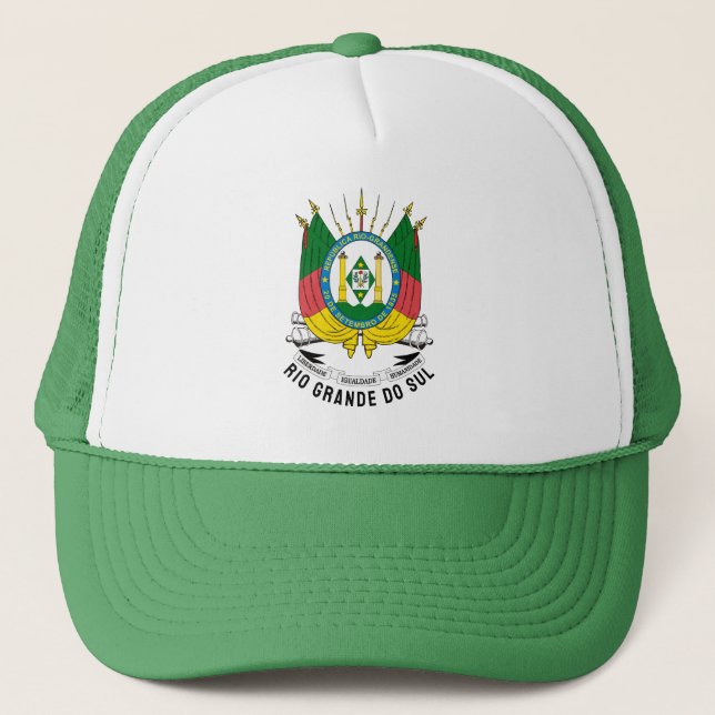 Rio Grande do Sul jackar om arm - Brasilien Keps (Framsida)