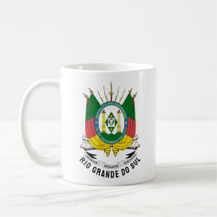 Rio Grande do Suls vapen - Brasilien Kaffemugg
