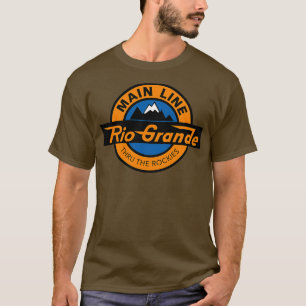Rio Grande DRGW-Logotypen T Shirt