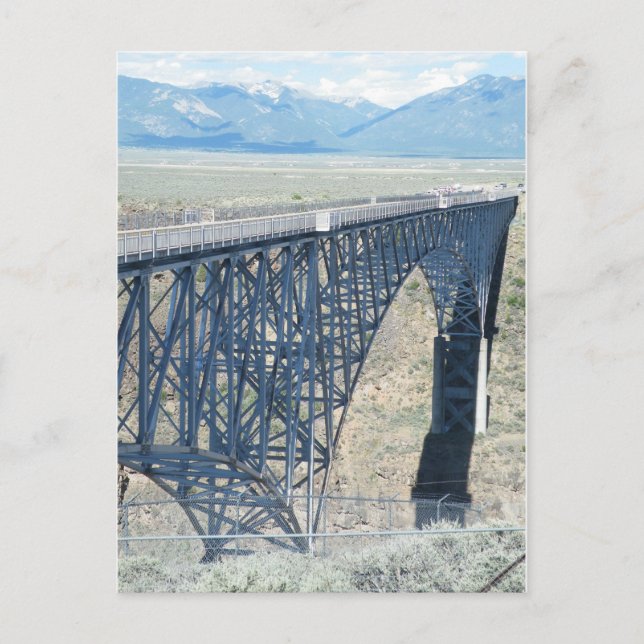Rio Grande Gorge Bridge Vykort (Framsida)