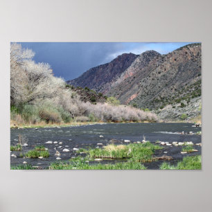 Rio Grande River, New mexico Poster