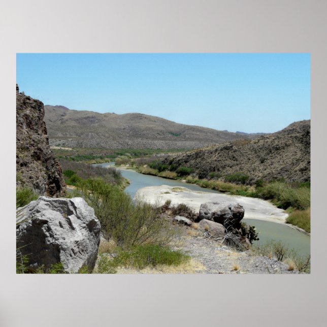 Rio Grande River-Texas Poster (Framsidan)