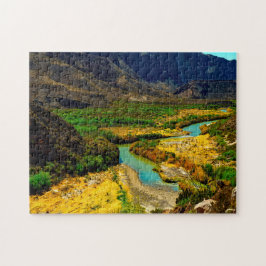 Rio Grande River Texas. Pussel