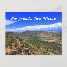 Rio Grande River, vykort för landskapet New mexico