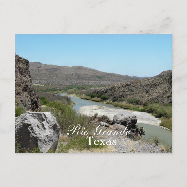 Rio Grande, Texas/Landscape Vykort (Framsida)
