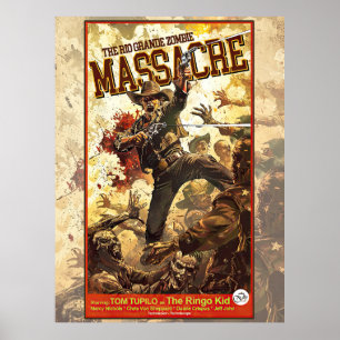 Rio Grande Zombie-massakern Poster