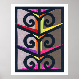 RIO ILLUMINERAT karnival Impression Collage Poster