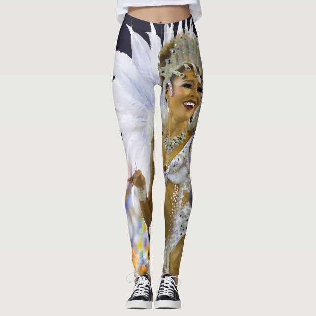 Rio karneval 10 leggings (Framsida)