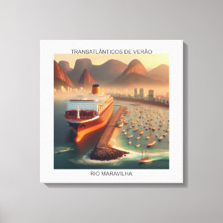 RIO MARAVILHA - Impressão em tela Canvastryck