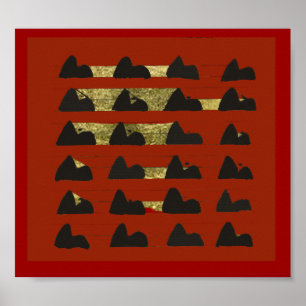Rio modern SugarLoaf Poster