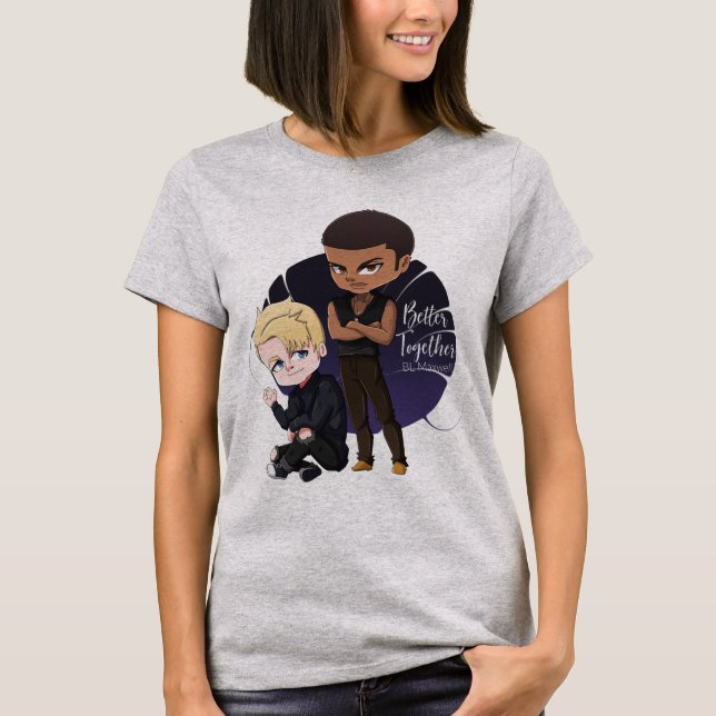Rio och Caden från Bättre tillsammans T Shirt (Framsida)